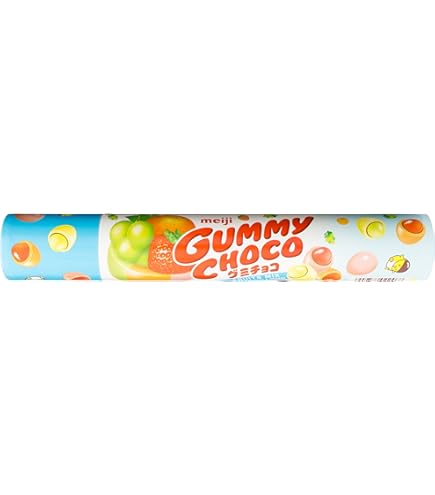 Amazon.com : Meiji Gummy Choco Mix Fruit, 2.86-Ounce Tubes (Pack